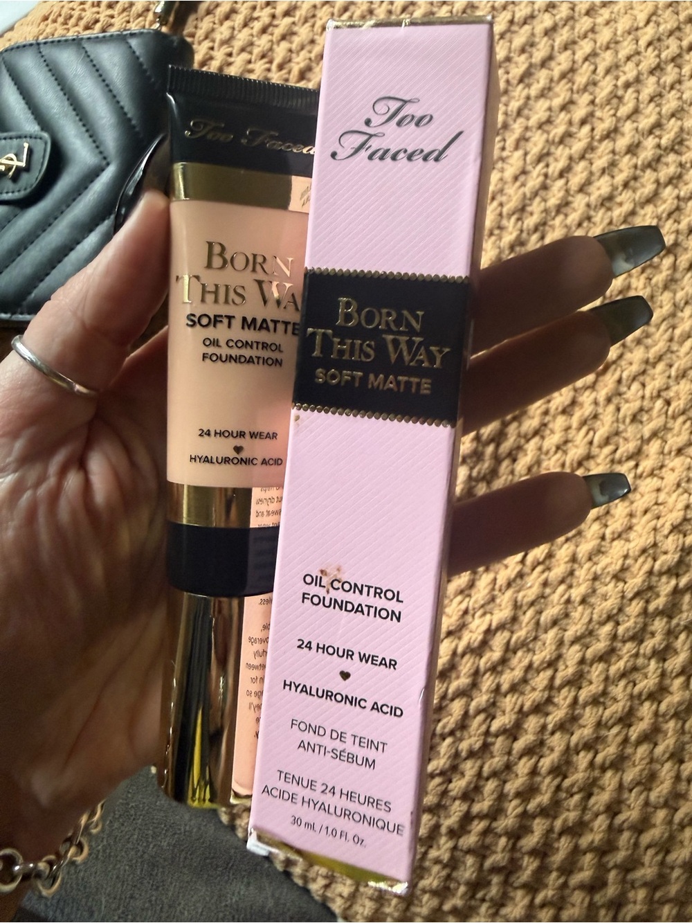 Too Faced Born This Way Soft Matte Foundation — seashell